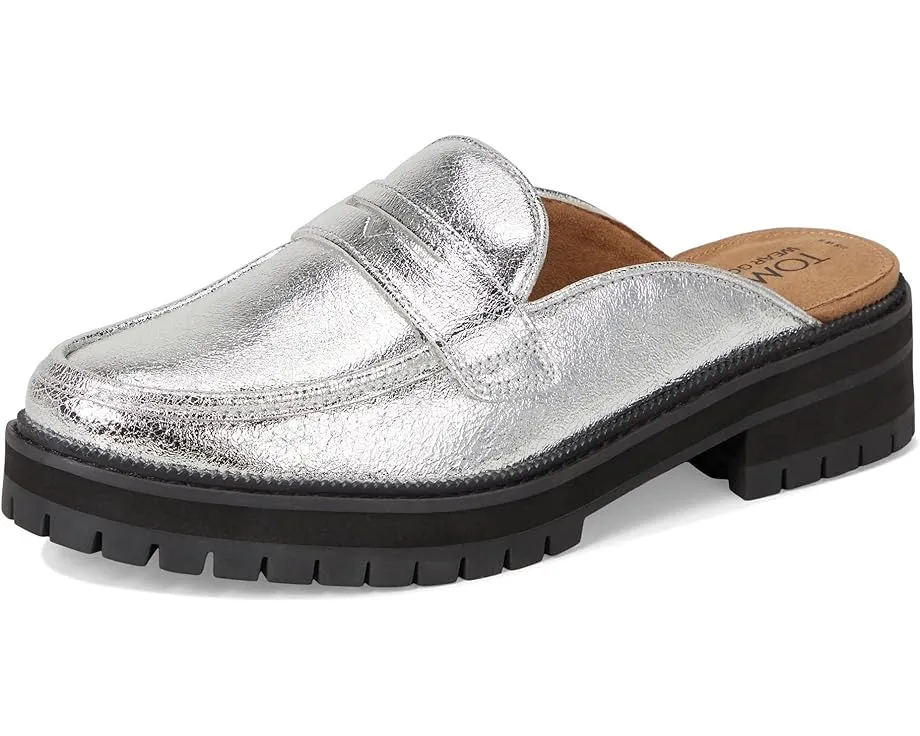 Мюли Cara Mule с мокасиновым носком и каблуком блоком