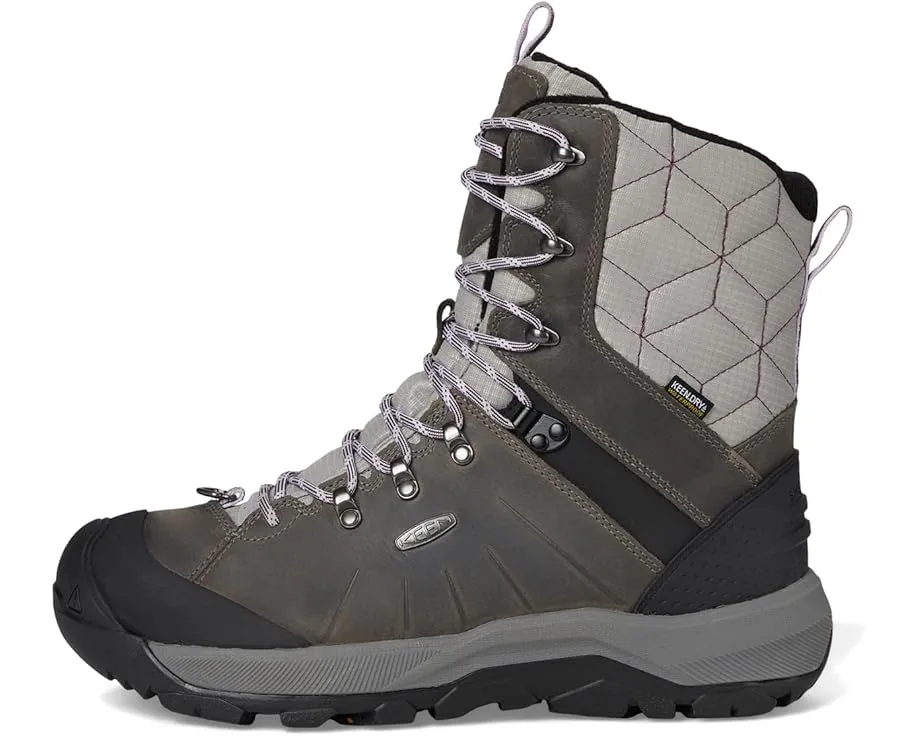 Утепленные водонепроницаемые зимние ботинки KEEN Revel 4 High с технологией Polar Grip