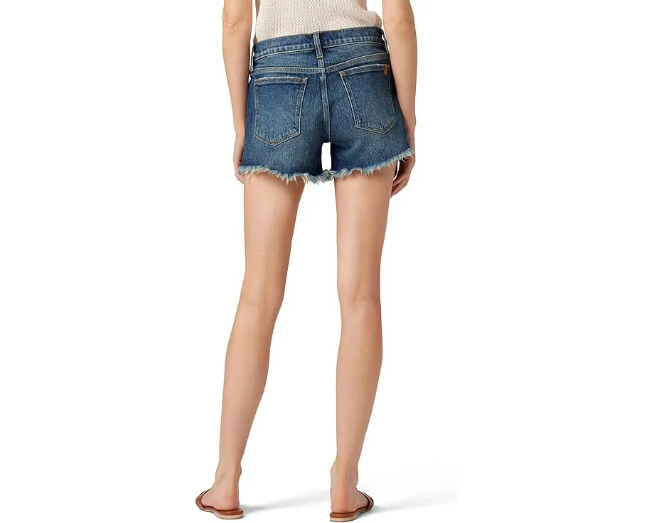 Joe's Jeans The Ozzie Shorts джинсовые шорты с потертостями и необработанным краем