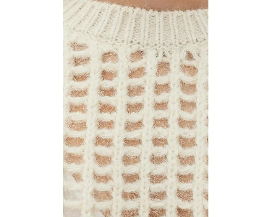 Джемпер AllSaints Suniva с резинкой по краям и прямым кроем