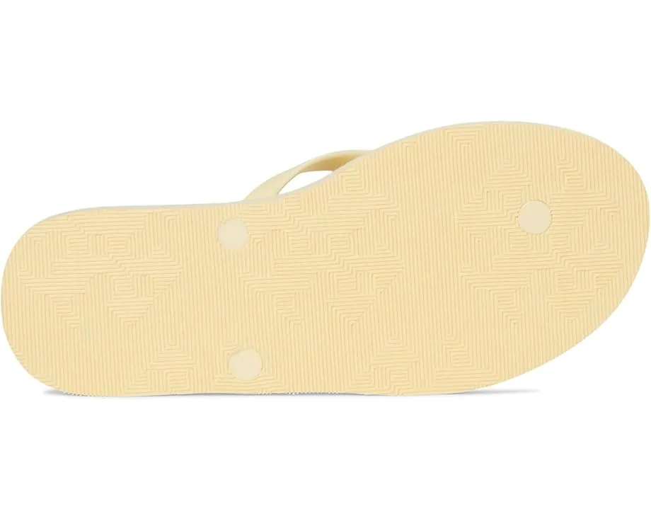 Шлепанцы Tory Burch Flip Flop с мягкой стелькой и логотипом