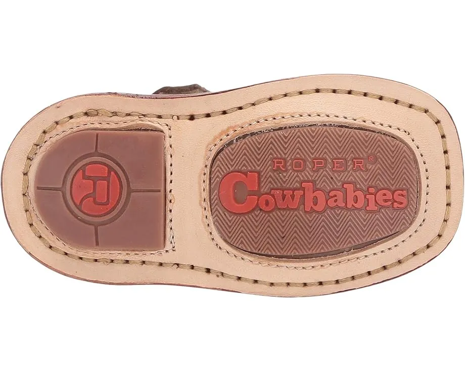 Детские ковбойские сапоги Roper Kids Cowbaby Buffalo с вышивкой бизона