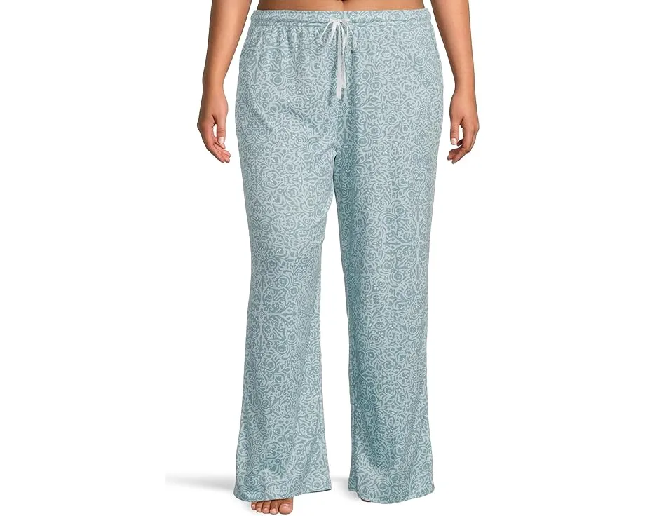 Комплект пижамы Karen Neuburger Plus Size с длинным рукавом и принтом