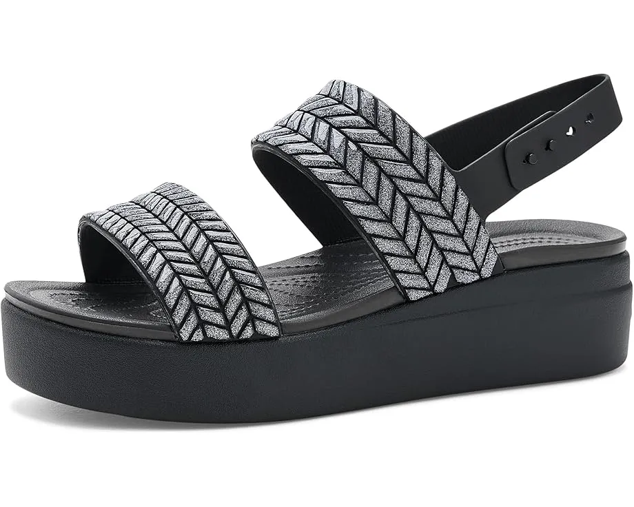 Сандалии Crocs Brooklyn Low Wedges Platform на платформе