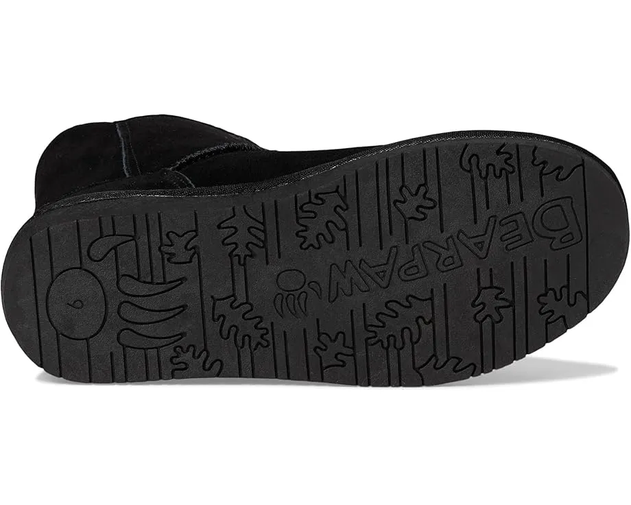 Зимние угги Bearpaw Steph из замши с подкладкой из шерсти и декоративной пряжкой