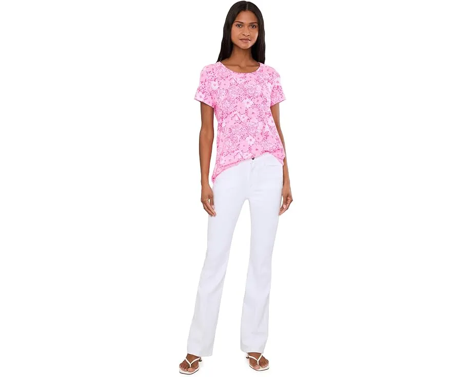 Футболка Lilly Pulitzer Etta с круглым вырезом и короткими рукавами