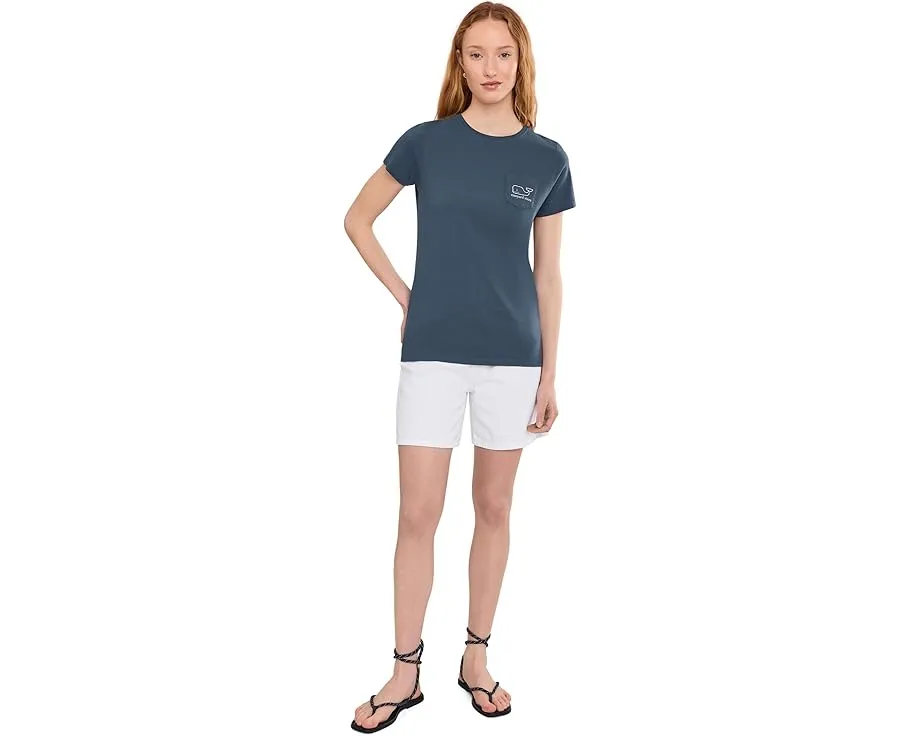 Vintage Whale Short Sleeve Pocket Tee