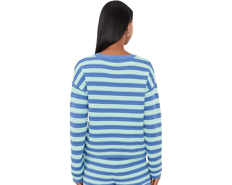 Толстовка Beach Sweater с принтом звезд и круглым вырезом