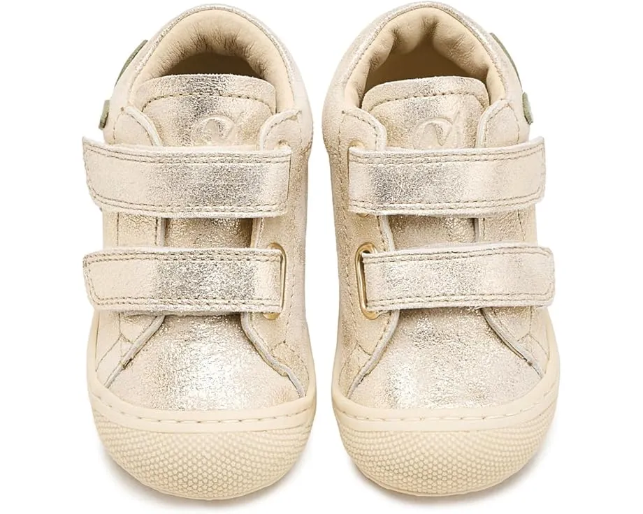 Naturino Xyndra Vl детские туфли с кожаным верхом и металлическим цветком