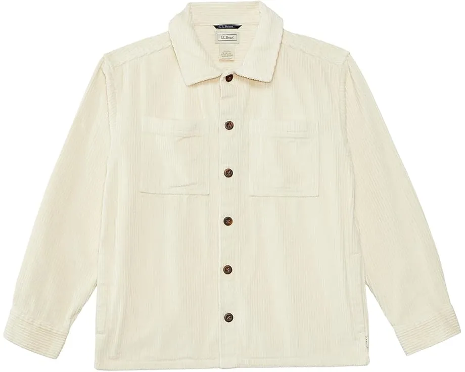 Детская рубашка L.L.Bean из вельвета с четырьмя карманами