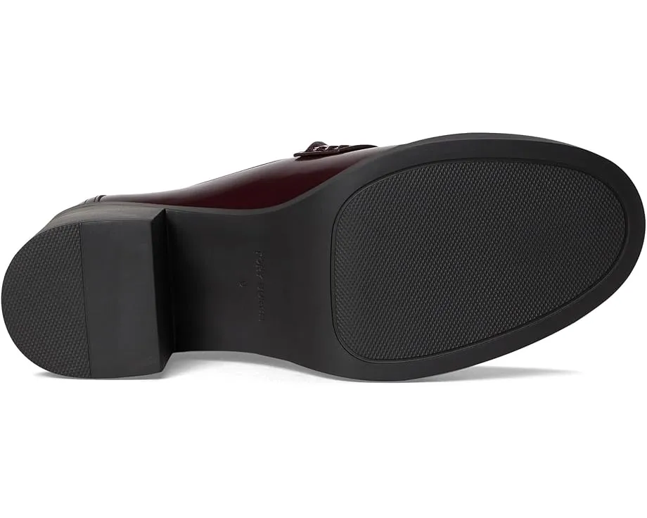 Туфли Tory Burch Classic Heel Lug Loafers 50 мм на тракторной подошве
