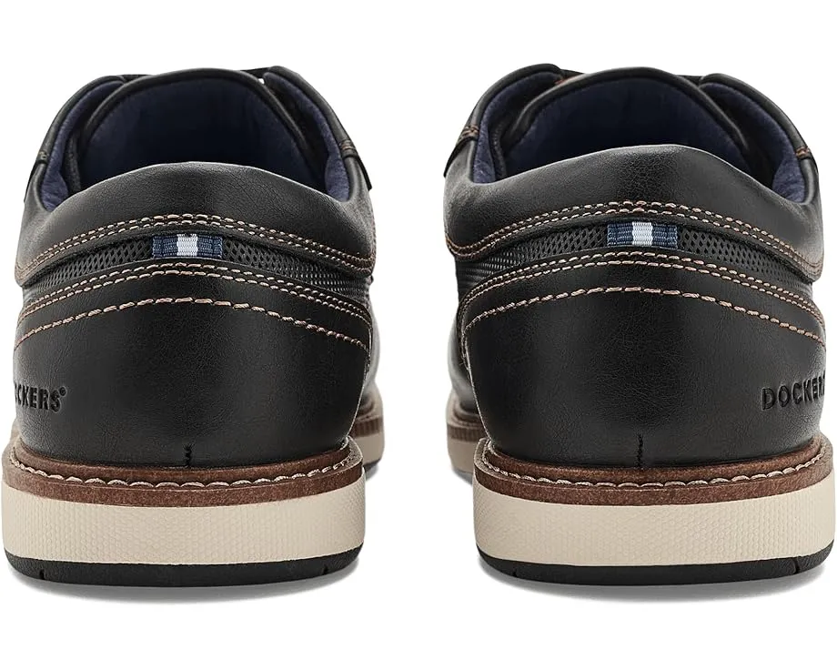 Dockers мужские туфли Halstead из черной экокожи