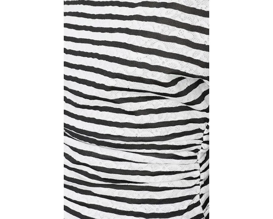 Топ Free People Ellie Black Combo с открытыми плечами