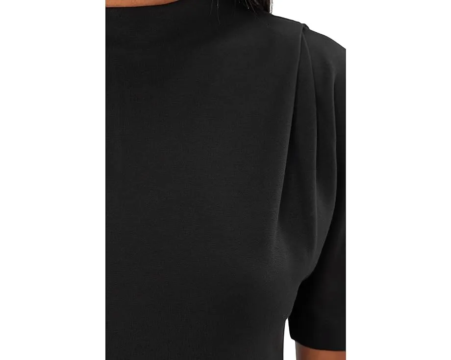 Мини-платье Rosa с высоким воротом и короткими рукавами от AllSaints