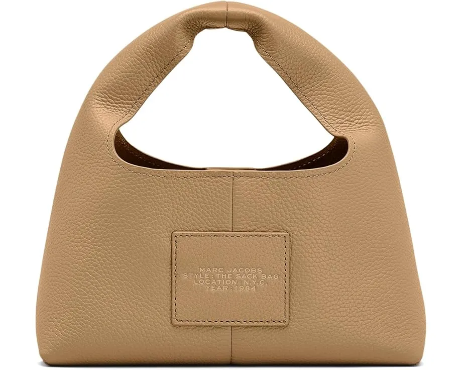 Мини-сумка Marc Jacobs The Leather Mini Sack Bag с двумя отделениями