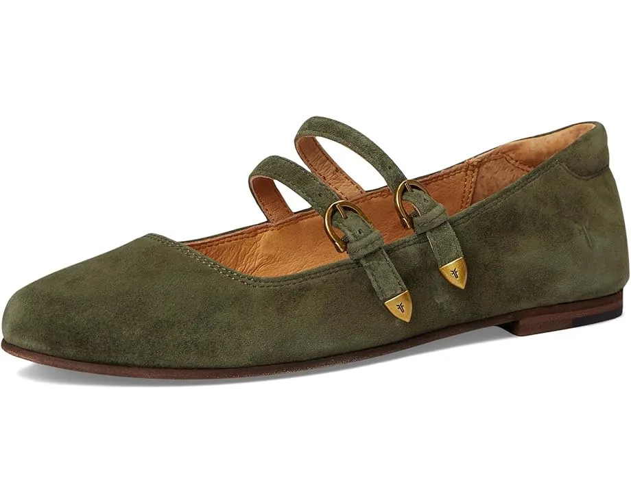Туфли Frye Carson Multi Mary Jane с двумя ремешками и металлическим эффектом
