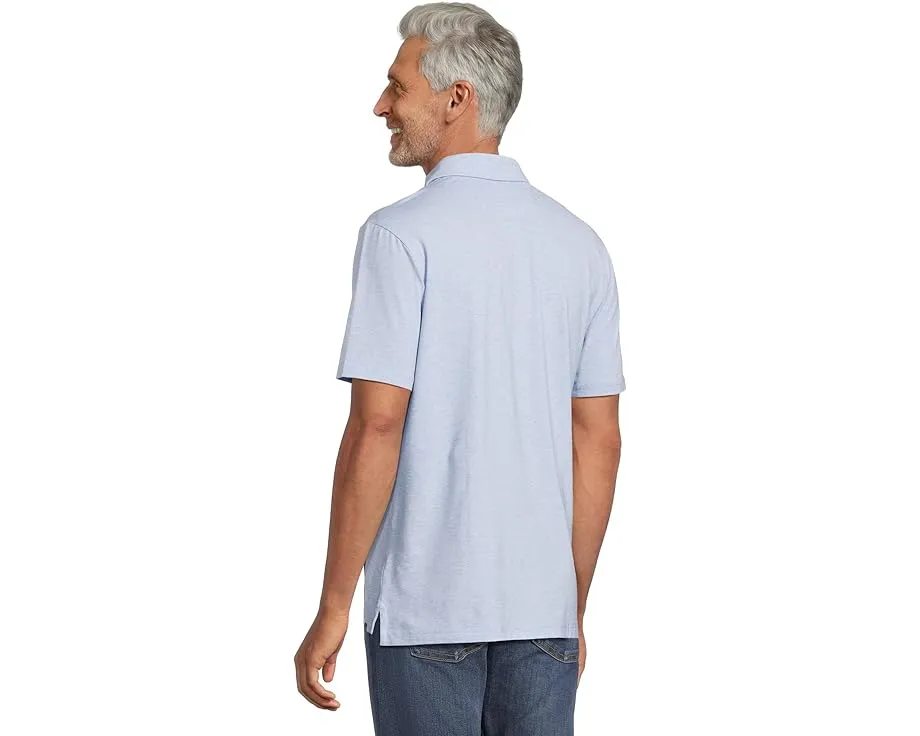 Поло Faherty Short Sleeve Movement Polo с эластичной тканью и классическим кроем