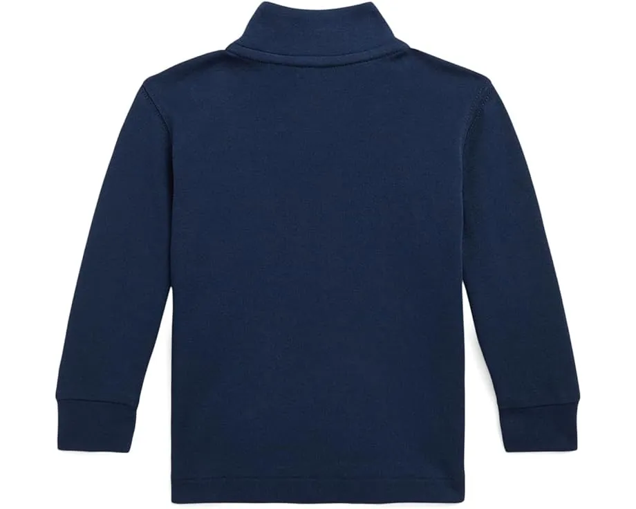 Детская толстовка Polo Ralph Lauren с молнией на четверть из интерлока