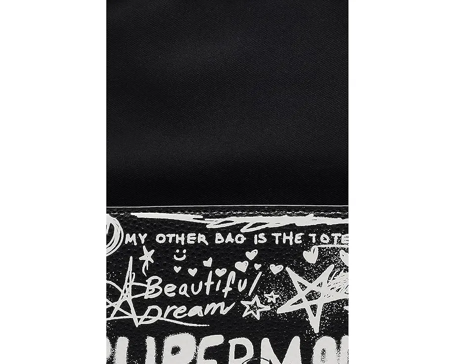 Мини-сумка Marc Jacobs The Punk Scribble с дерзким принтом