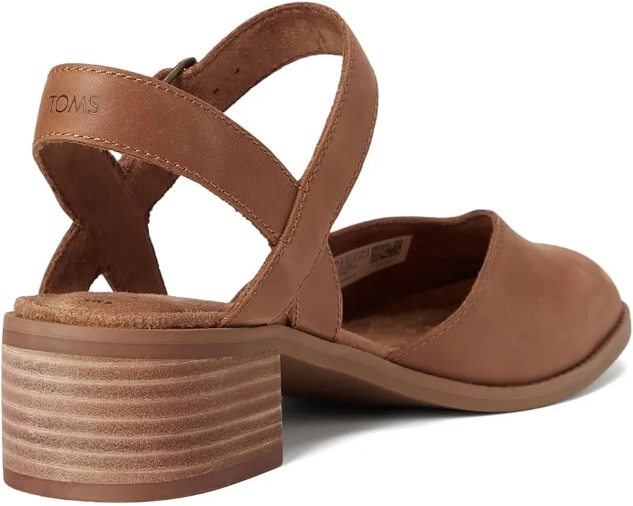 TOMS Туфли Jaclyn на устойчивом каблуке с ремешком и пряжкой