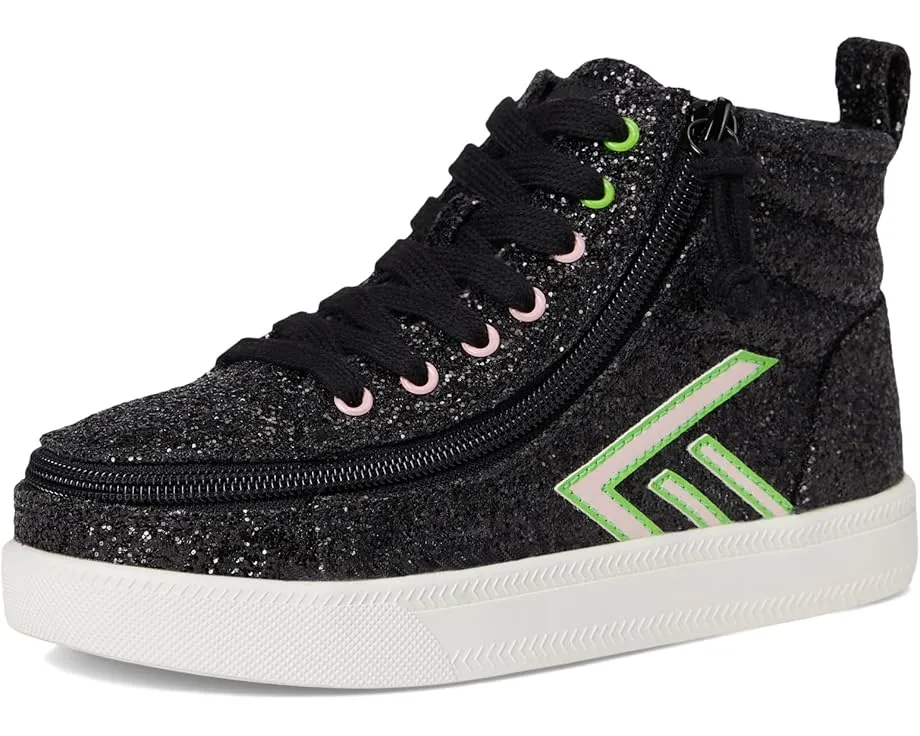 Детские высокие кроссовки BILLY CS High Top с молнией по всей длине и круглым носком