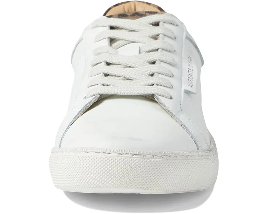 Кроссовки AllSaints Sheer Leopard с леопардовым принтом и низким верхом