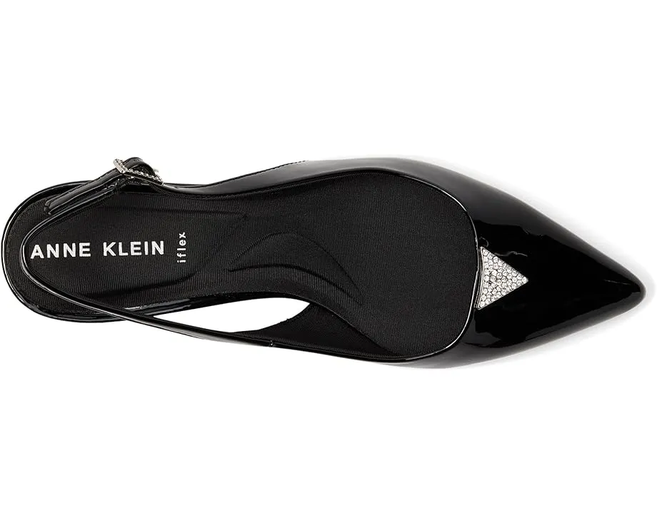 Туфли Anne Klein Iset на низком каблуке с кристаллами и ремешком