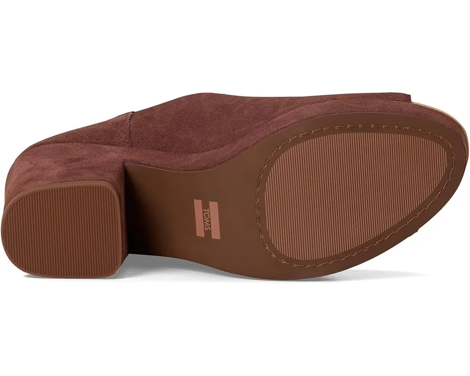 Босоножки TOMS Florence с открытым носком и устойчивым каблуком