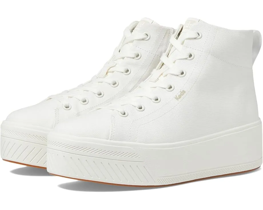Кроссовки Keds Skyler Hi на высокой платформе с боковой молнией