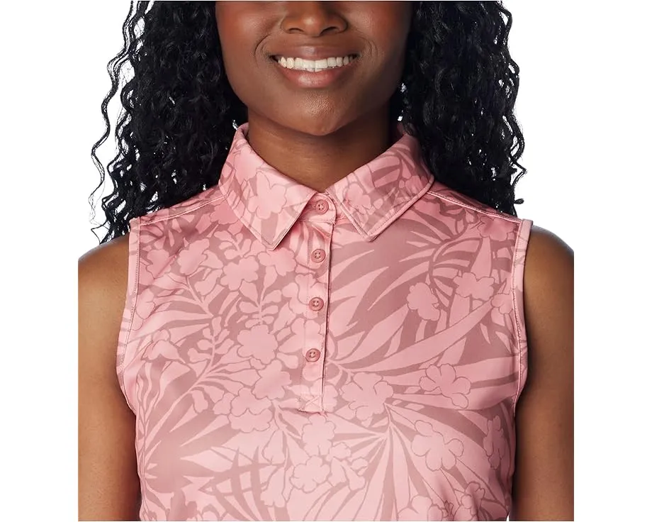 Поло Columbia Super Tidal Tee SL с принтом и без рукавов