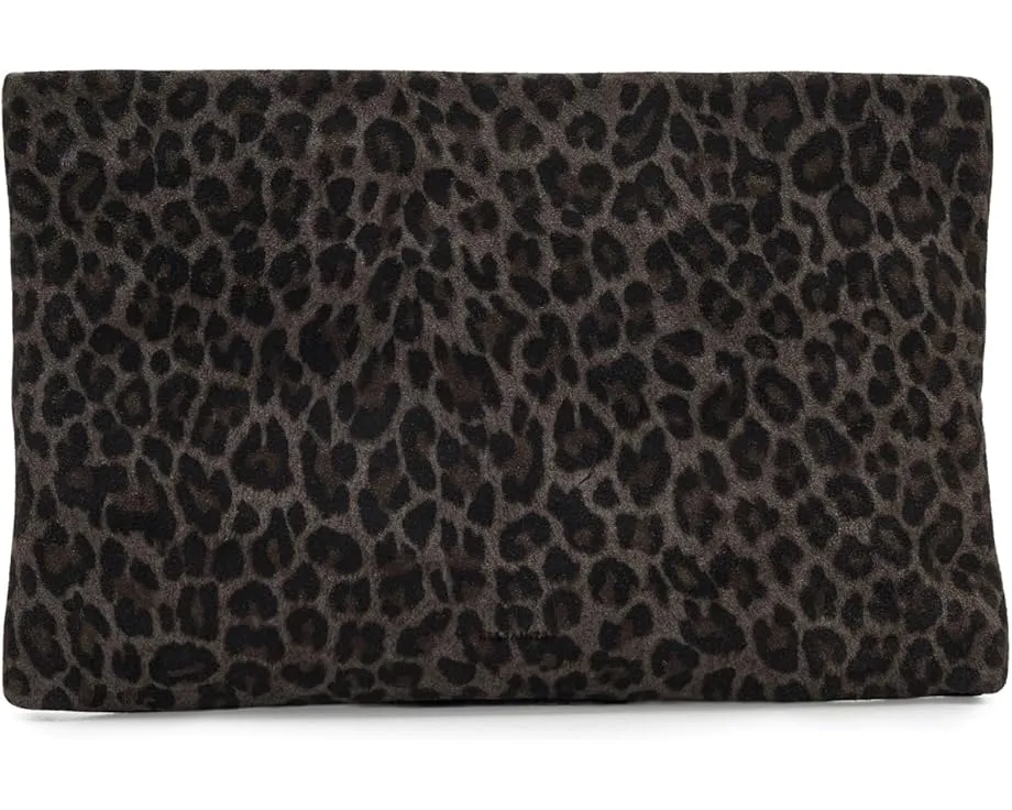 Клатч Bettina Leppo из мягкой кожи с принтом под животное AllSaints
