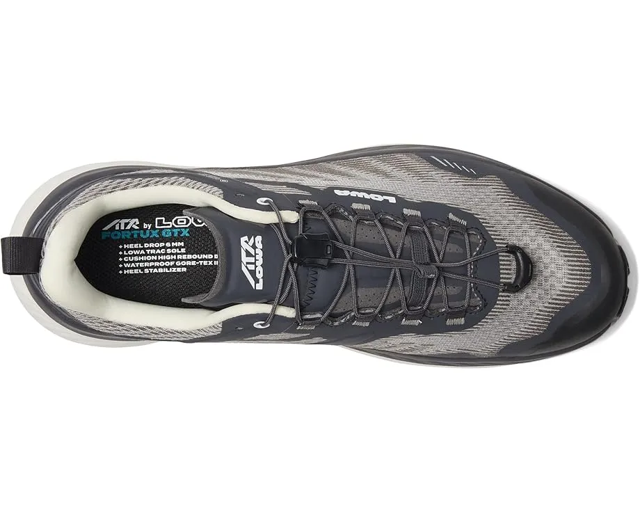 Городские кроссовки Lowa Fortux GTX с эластичной шнуровкой и мембраной GORE-TEX