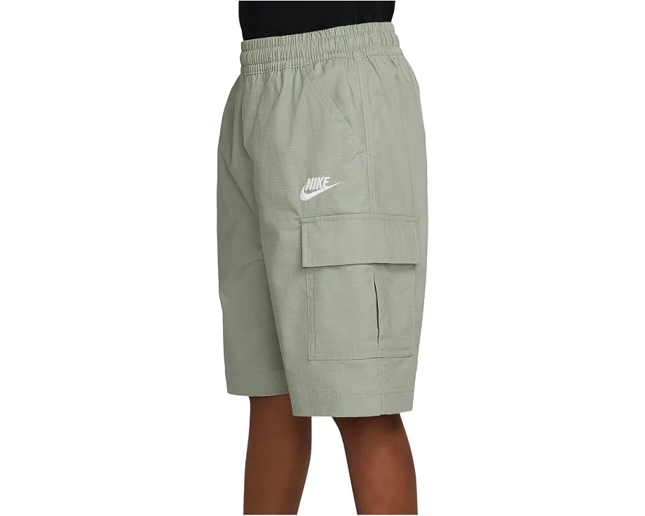 Nike Sportswear Club Woven Cargo Shorts для детей с карго-карманами