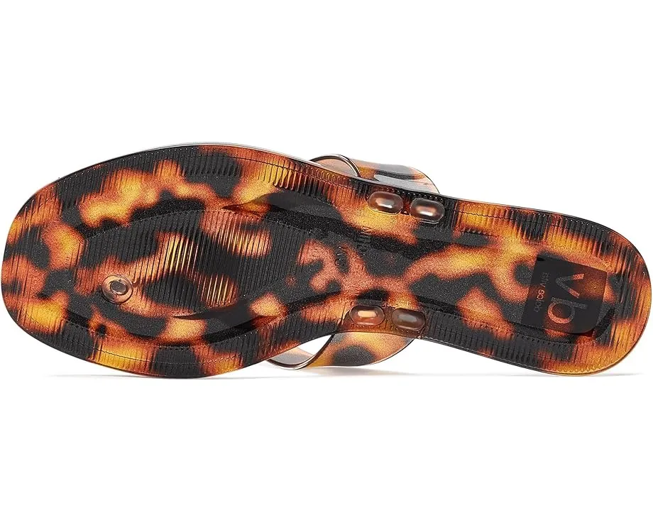 Плоские босоножки Jespar Jt с квадратным носком и каменным декором DV by Dolce Vita