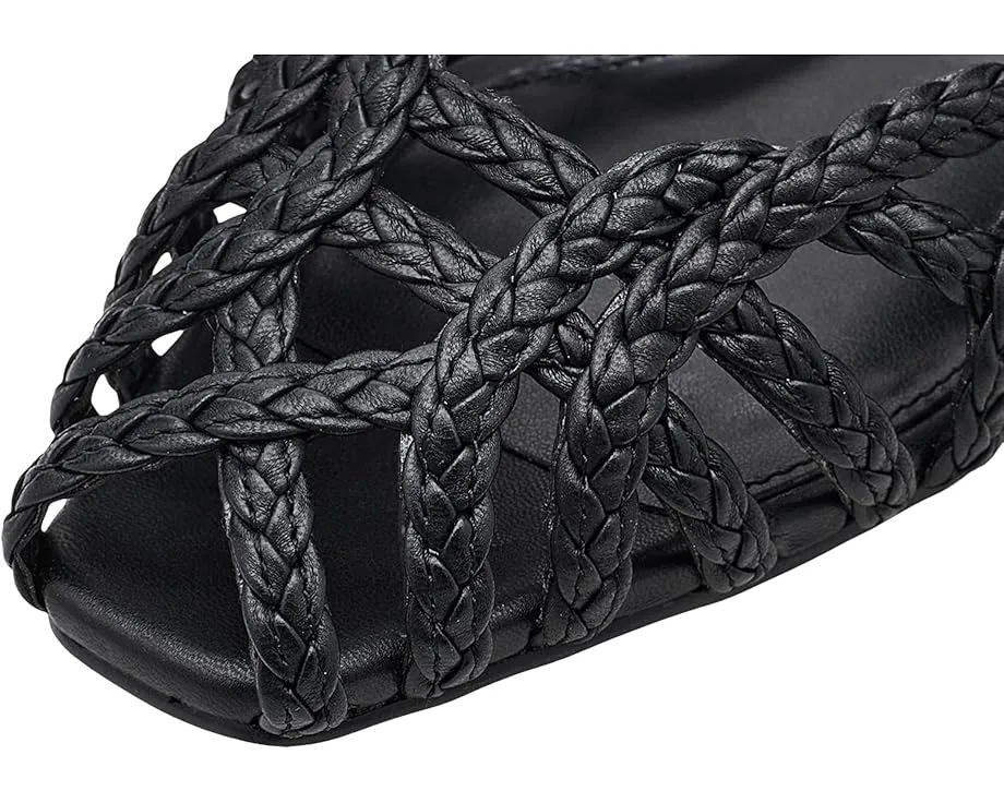 Плоские босоножки Stiorra с плетеными бретелями и квадратным каблуком Vince Camuto