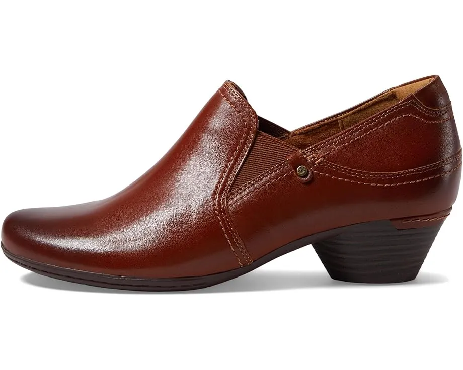 Ботильоны Cobb Hill Laurel V Shootie на каблуке из кожи