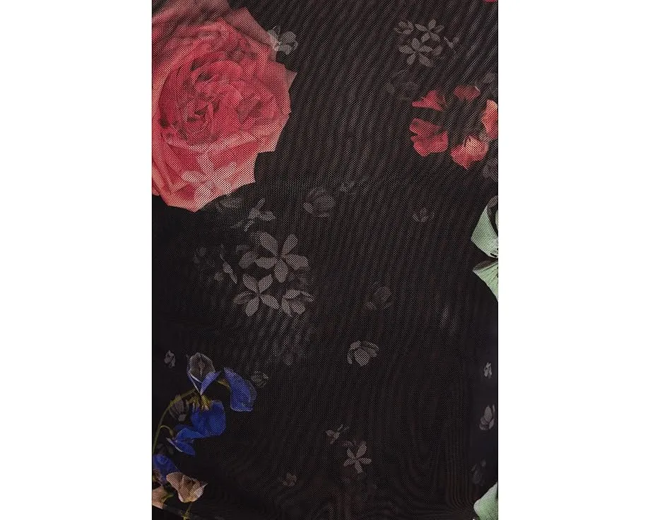 Футболка AllSaints Ellie Mesh с принтом и коротким рукавом из переработанного полиэстера