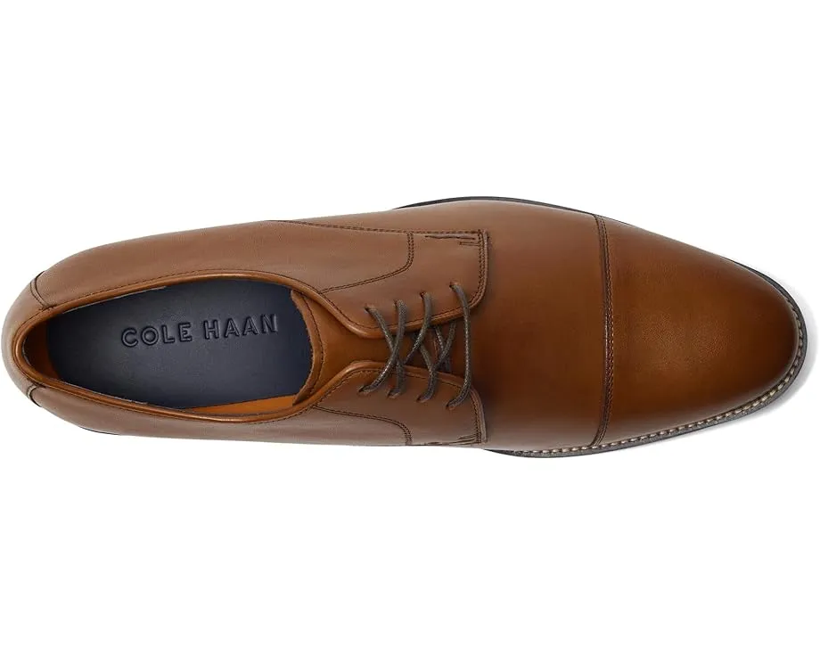 Оксфорды Cole Haan Lenox Hill Cap из полированной кожи на резиновой подошве