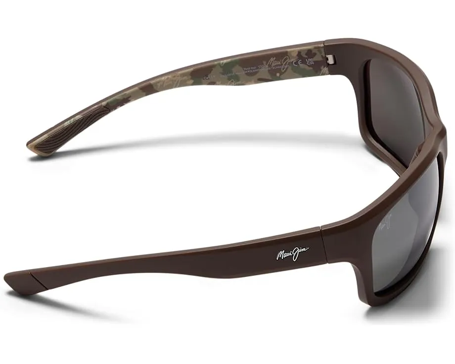 Солнцезащитные очки Maui Jim Ano Nui с поляризацией и стеклянными линзами