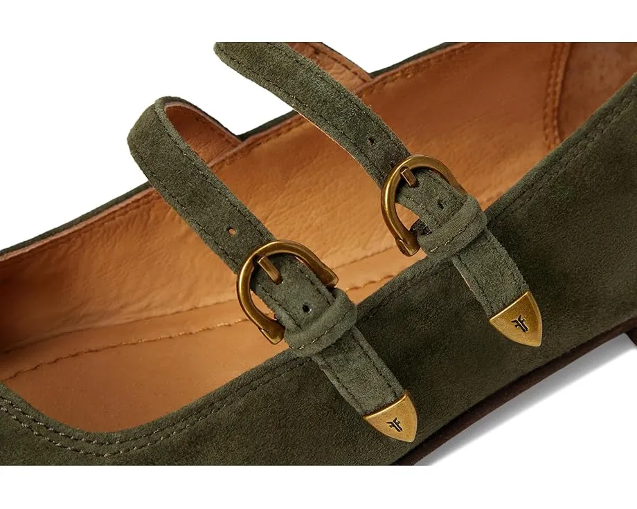 Туфли Frye Carson Multi Mary Jane с двумя ремешками и металлическим эффектом