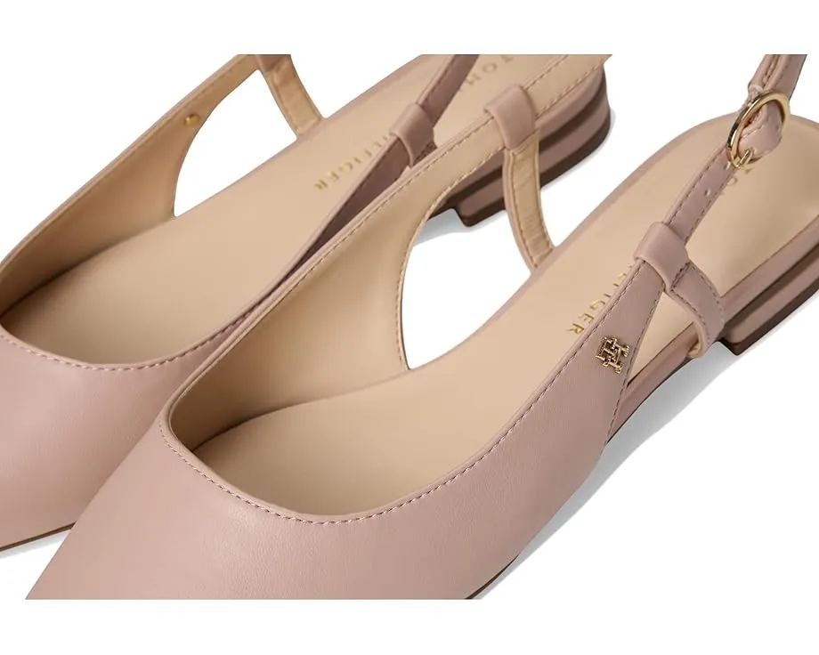 Балетки Vamina Slingback от Tommy Hilfiger на низком каблуке