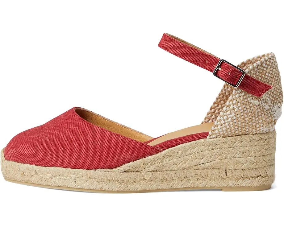 CASTANER Carol 30 эспадрильи на танкетке с ремешком на щиколотке