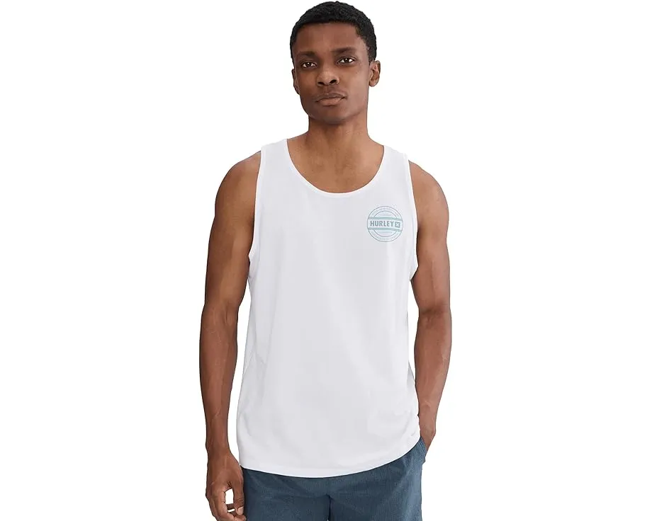 Hurley Filler Топ без рукавов с круглым вырезом и принтом