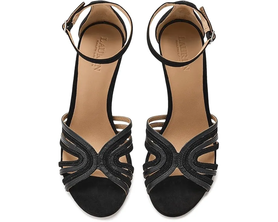 Босоножки Lauren Ralph Lauren Allie на шпильке с ремешками из замши и кожи