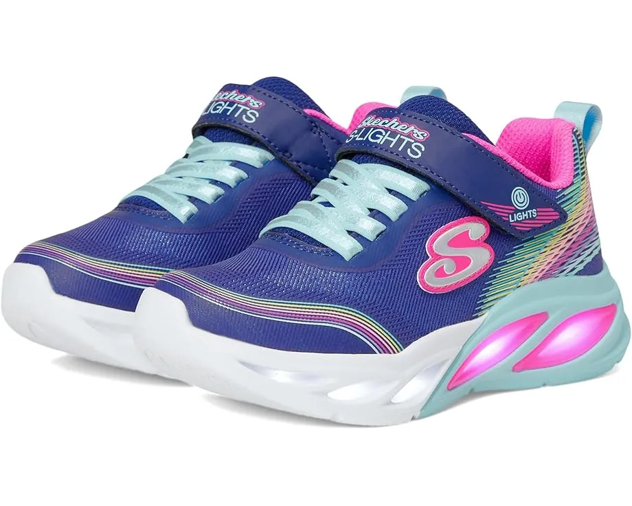 Детские кроссовки SKECHERS KIDS Cosmic Glow с подсветкой и стелькой для комфорта