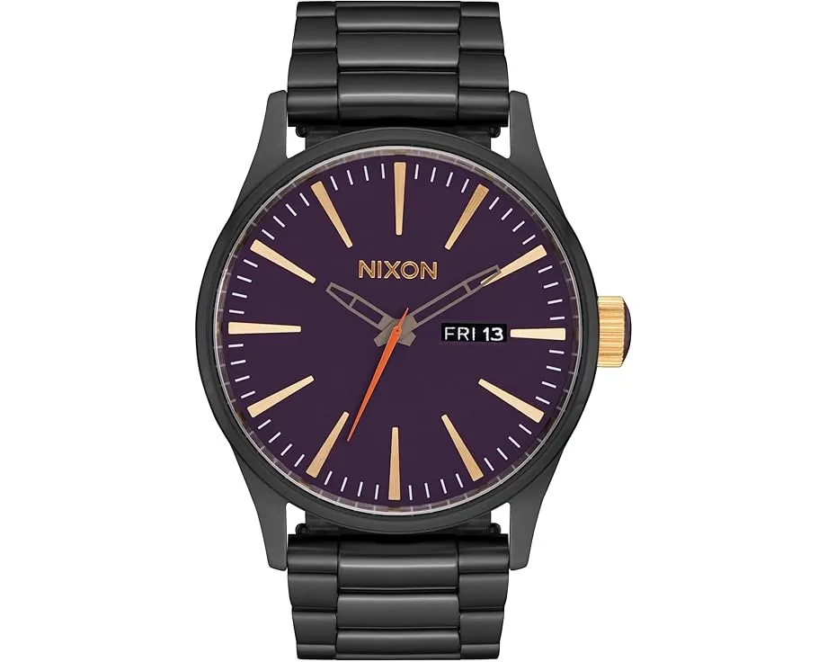 Часы Nixon Sentry Stainless Steel с браслетом из нержавеющей стали