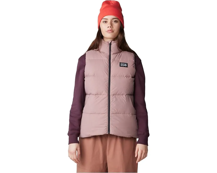 Mountain Hardwear жилет Nevadan Down с утеплителем из пуха и капюшоном