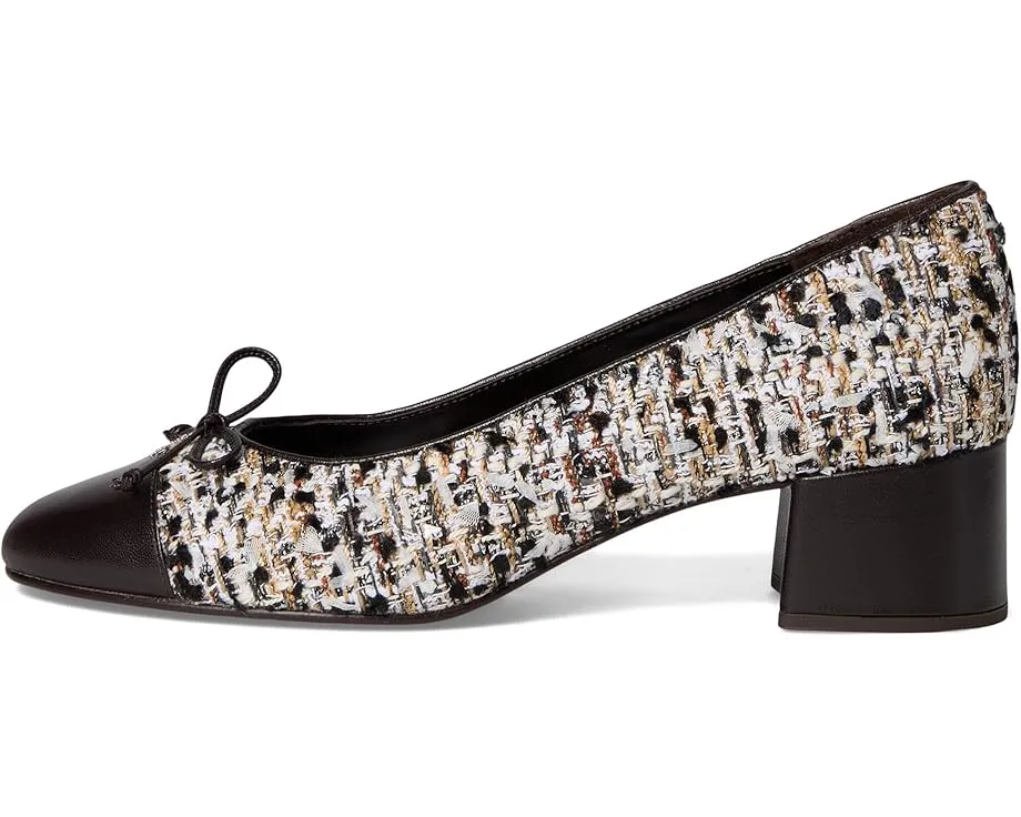 Туфли лодочки Tory Burch Cap-Toe Pumps 45 мм с контрастным носком