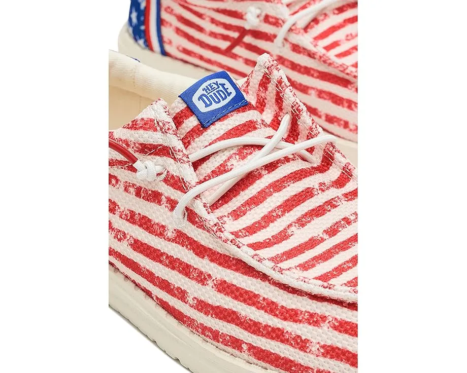 Кроссовки Wally Americana с принтом флага США для детей