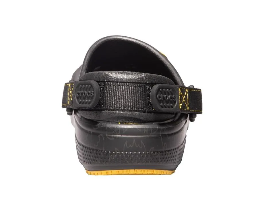 Кроксы Crocs Batman с регулируемым ремешком и противоскользящей подошвой